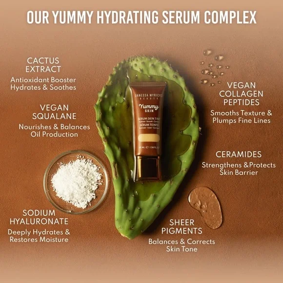 Danessa Myricks Yummy Serum Skin Tint - Shade 5 - Picture 7 of 9